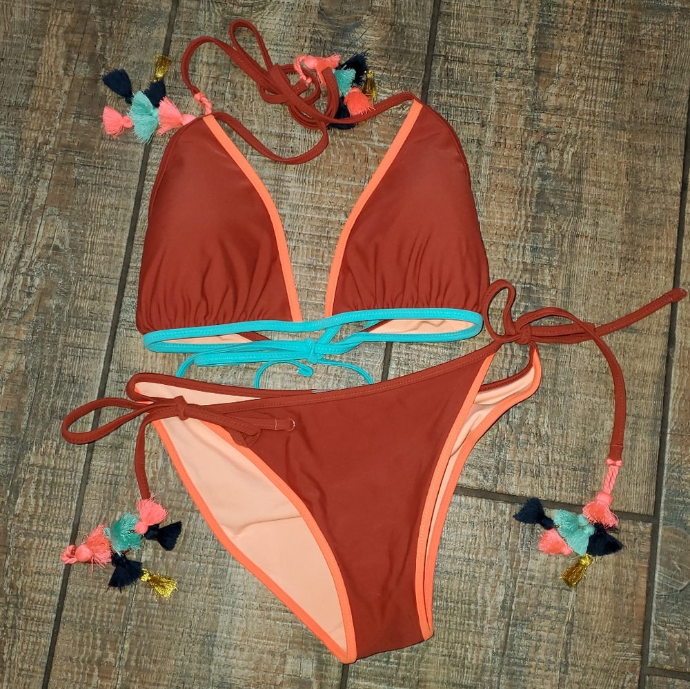Cute Aerie tassel bikini 👙